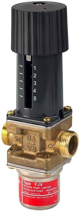 Danfoss Rücklauftemp,Begrenzer 003N5119 DN25, G 5/4 AG, 20-60 C, Kvs 3,7