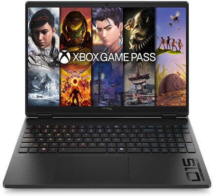 HP HyperX OMEN 15-gb0009nlx AMD Ryzen™ 5 240 Computer portatile 38,9 cm (15.3'') 2K 16 GB DDR5-SDRAM 512 GB SSD NVIDIA GeForce RTX 5050 Wi-Fi 6 (802.11ax) W