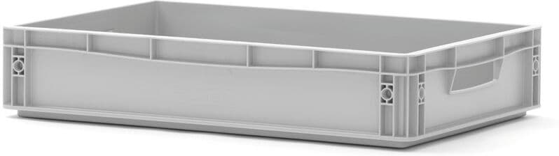 B2B Partner Plastikowa skrzynka, otwarte uchwyty, 600x400x170 mm