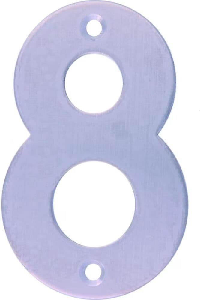 Número 8 Para Puerta Amig Gris Talla Única Unisex
