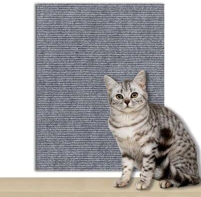 Uplift Picks DIY Self Adhesive Cat Scratch Board Carpet Sofa Protector For Walls And Furniture gray 30x200 Cm