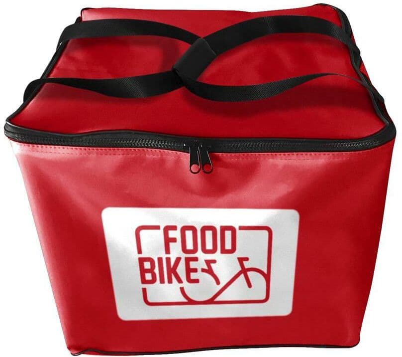 Polibox Zaino Food Bike Termico 42 x 42 cm Rosso Delivery
