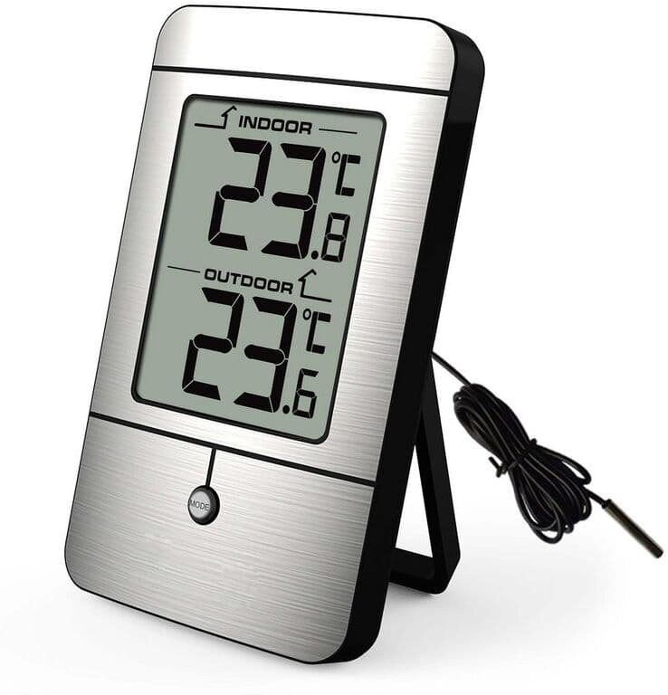 NO BRAND Termometer TF Inne/Ute Digital