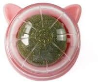 Inspire Essentials Wall Mounted Catnip Ball Toy And Scratching Post For Cats 6