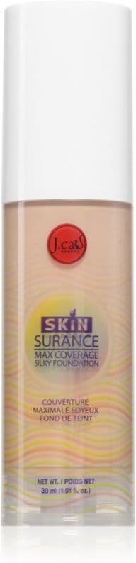 J.Cat Beauty Skinsurance μακράς διαρκείας ρευστό μεικ απ απόχρωση 106 Soft Beige 30 ml
