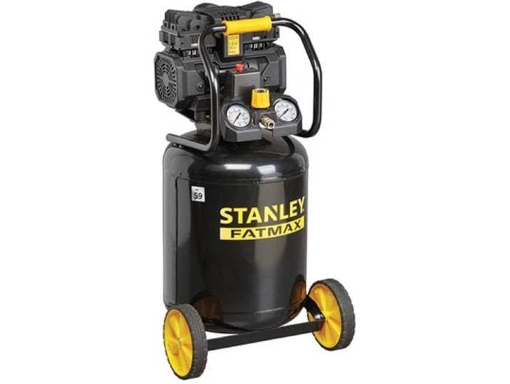 STANLEY WE1550/8/50 - Professionele Compressor - Olievrij - Low Noise - 50 L / 1.5 pk / 8 bar