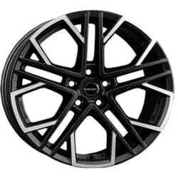 Borbet Xv Black Polished Matt 8.5x19 ET 35 5/114.3 Alufelge Schwarz