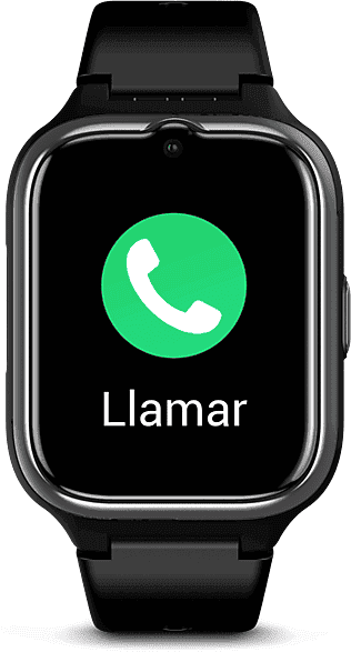 Smartwatch - SPC Smartee 4G Senior, Correa 110mm, Botón SOS, Localización, GPS, 72h Autonomía, Letras Grandes, Cámara Frontal, Negro