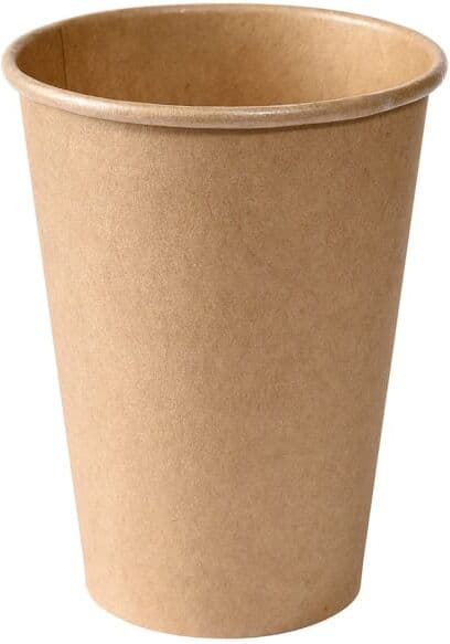 Pappersmugg papper/PLA 21 cl brun 50 st/fp