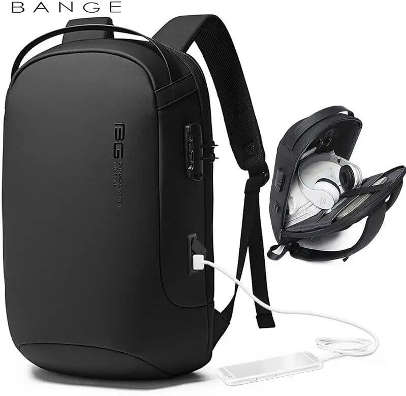 IGETBAG BANGE Multifunction Backpack 15.6 Inch Laptop Backpacks Fashion Waterproof Travel Backpack Anti-Thief Male Mochila School Bags