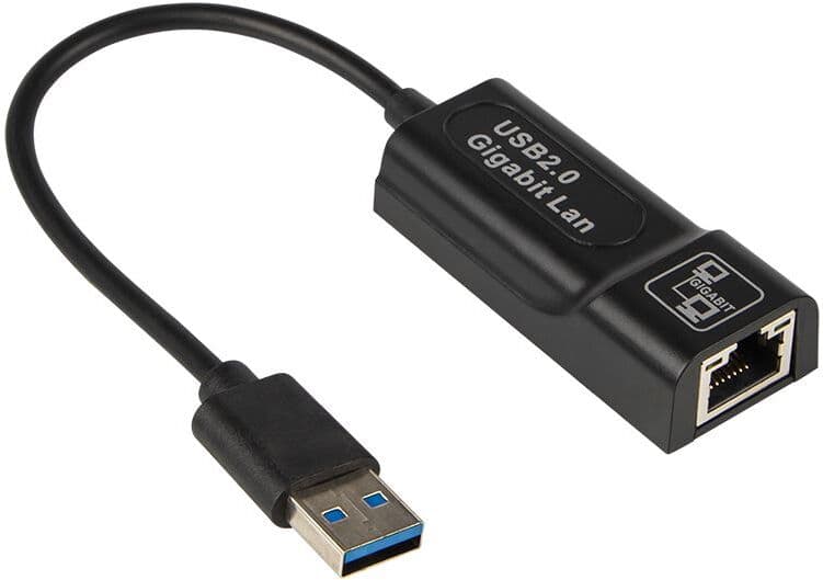 Placa de Rede Externa USB 2.0 / RJ45 10/100Mbps