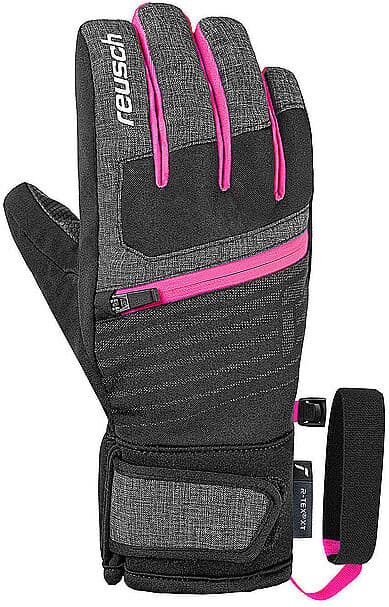 REUSCH Kinder Skihandschuhe Leo R-TEX schwarz   6 B