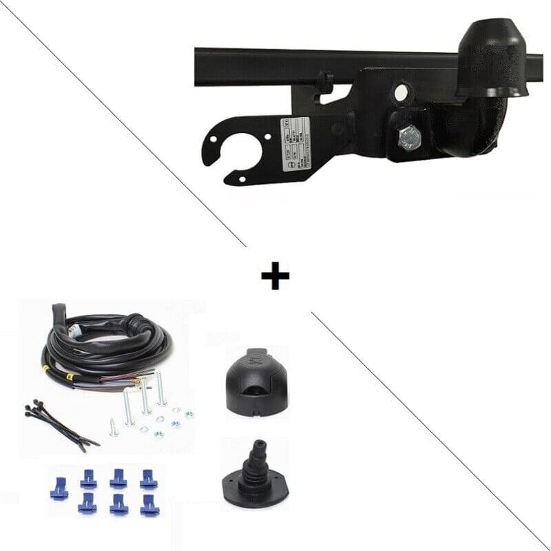 Attelage Ford Transit Plateau emp. 2835mm (10/91-03/00) Standard + faisceau universel 7 broches