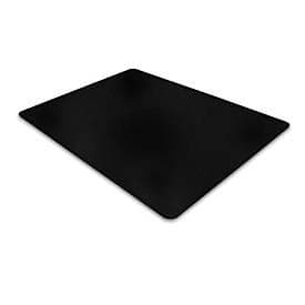 Bodenschutzmatte Floortex Advantagemat, für Hartböden, geeignet für Fussbodenheizungen, L 900 x B 1200 mm, Vinyl, schwarz