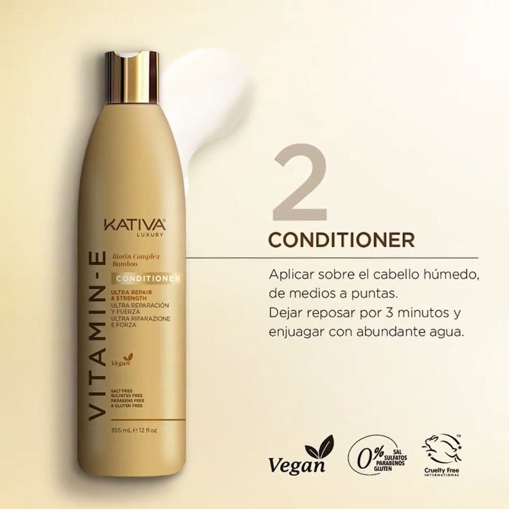 Kativa Acondicionador con vitamina E 1000mL