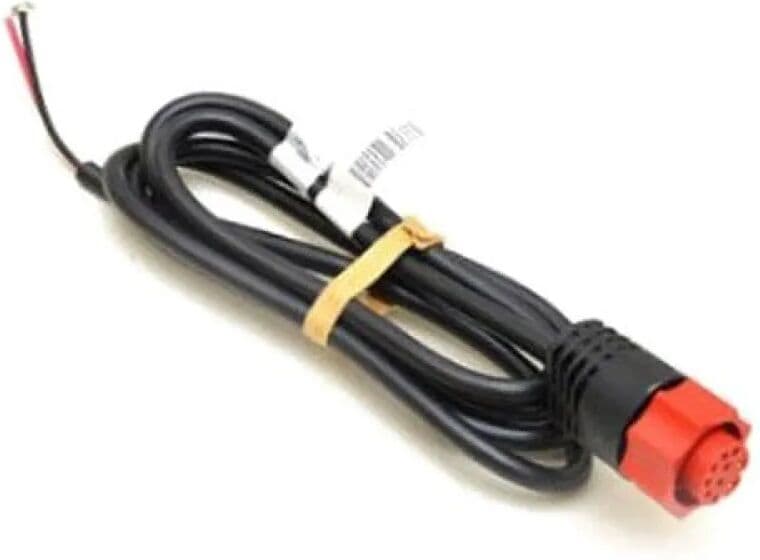 Lowrance Cable De Alimentación Solo Hds/elite/hook Black One Size