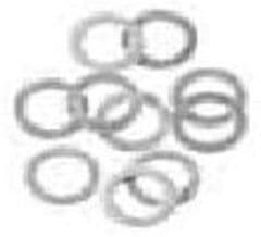 Trw Rondelle per tubi freno in alluminio MCH991W50