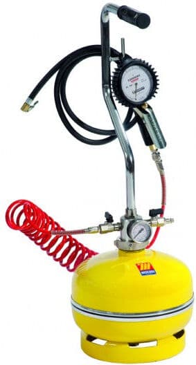 Meclube 061-1591-000 Gonfiagomme portatile a carica manuale 12 l