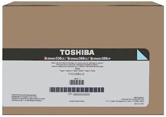 Toshiba TFC338EC-R Cyan Toner Return 6k