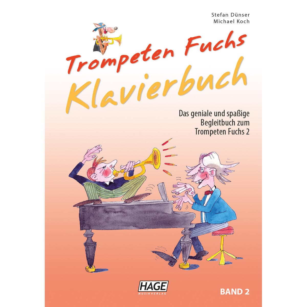 Trompeten Fuchs 2 - Klavier Begleitbuch