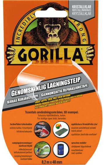Gorilla Tape Clear Repair - 91677
