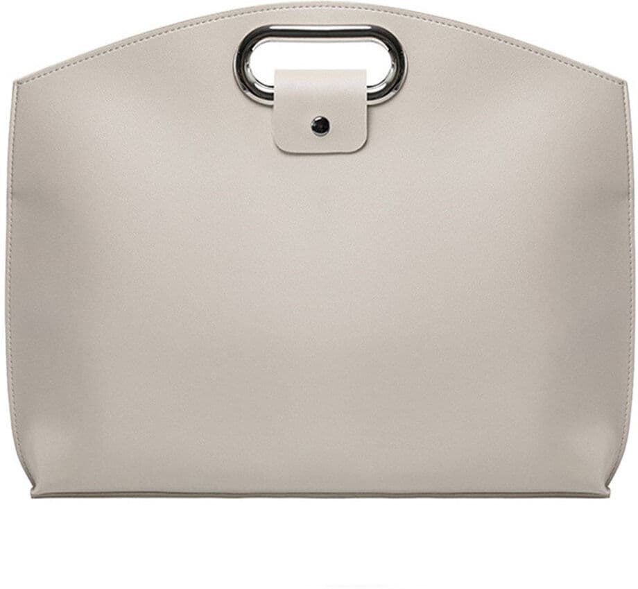 TABLETCOVERS.DK Kunstlæder MacBook / Laptop 13-14" Taske - 32 x 37.5 cm - Beige