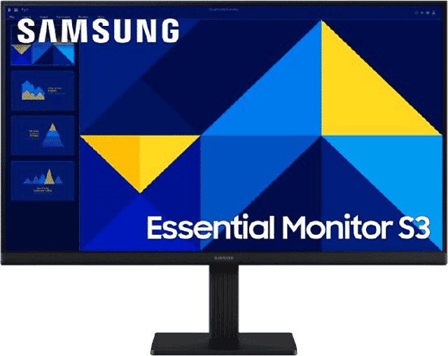 Monitor - Samsung LS24D300GAUXEN, 24" Full-HD, 100 Hz, 5 ms, LCD, Negro
