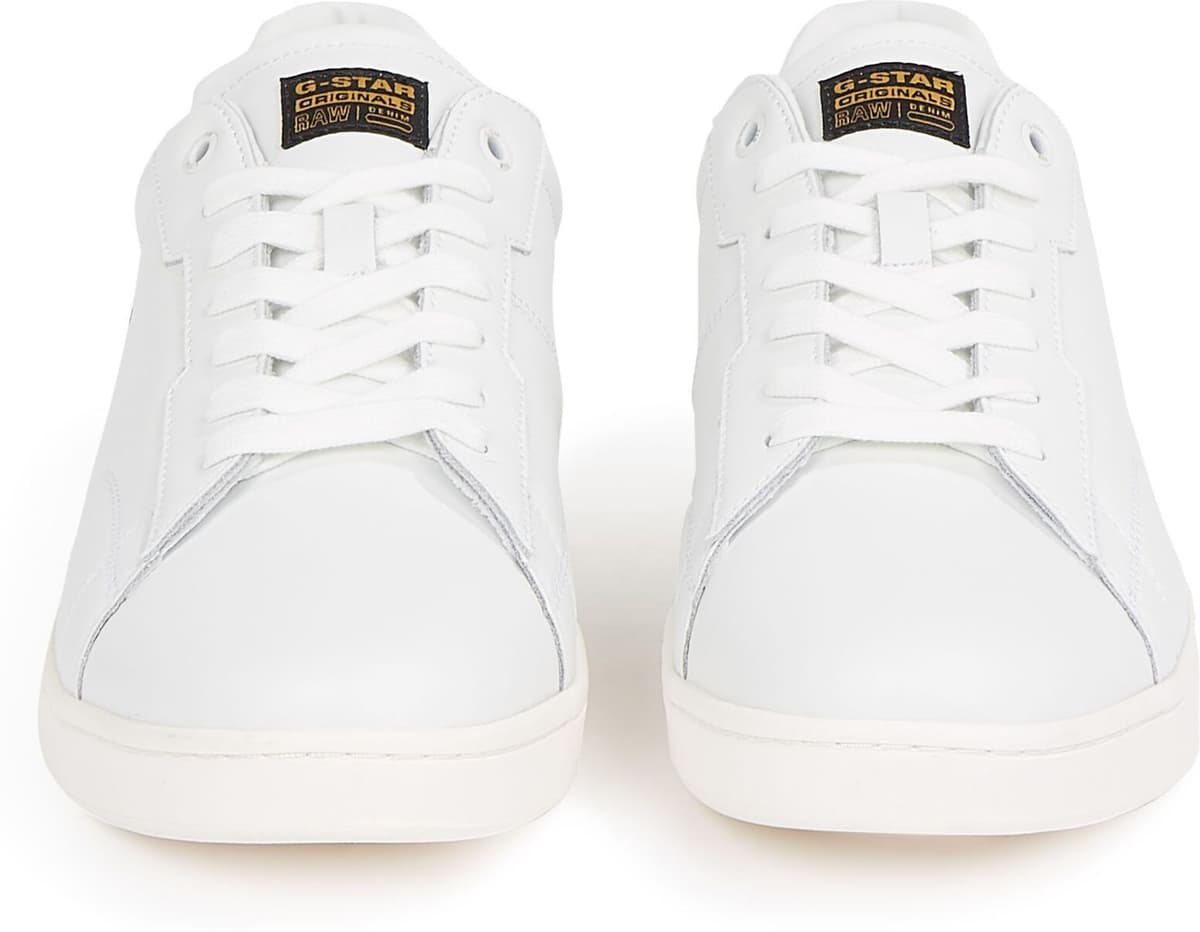 Sneaker G-STAR "Cadet Leather Sneaker", Herren, Gr. 44, weiß, 100% Leder, Schuhe Sneaker