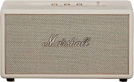 Altavoz estéreo - Marshall Stanmore IV, 110W, 1 woofer clase D de 60W y 2 tweeters 25W, BT, AUX RCA, Crema