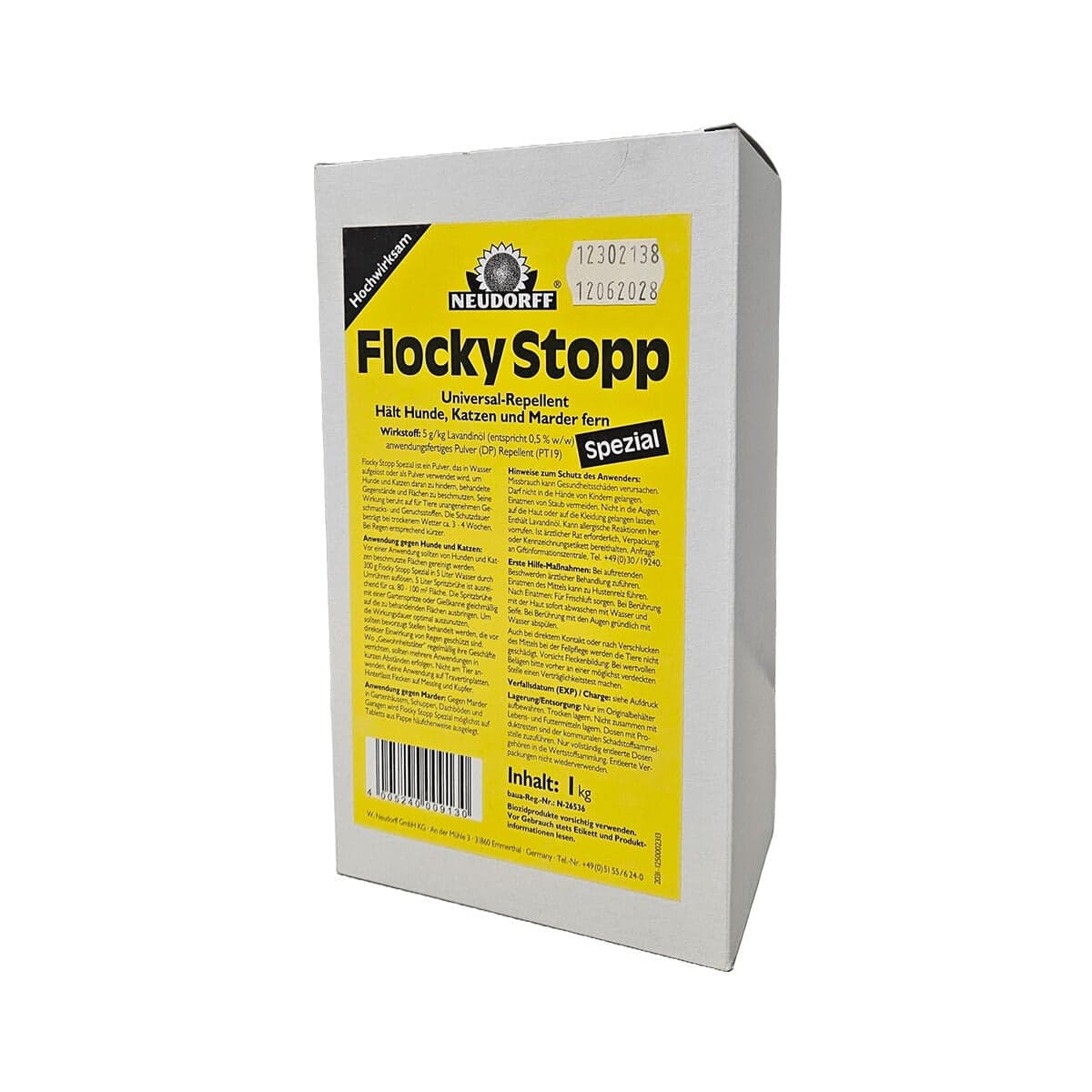 Flocky Stopp Universal | Hält Hunde, Katzen und Marder fern