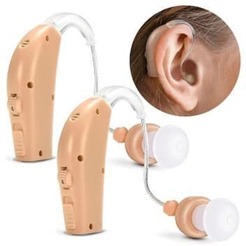 MSA Pro Sound Amplifier Twin Pack by BrylaneHome in Beige