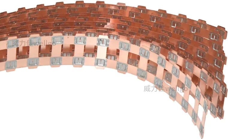 WLG 21700 UAV Avoids Bracket Easy Spot Welding To Start Battery Connector Copper-nickel Composite Coil Can Be Cut