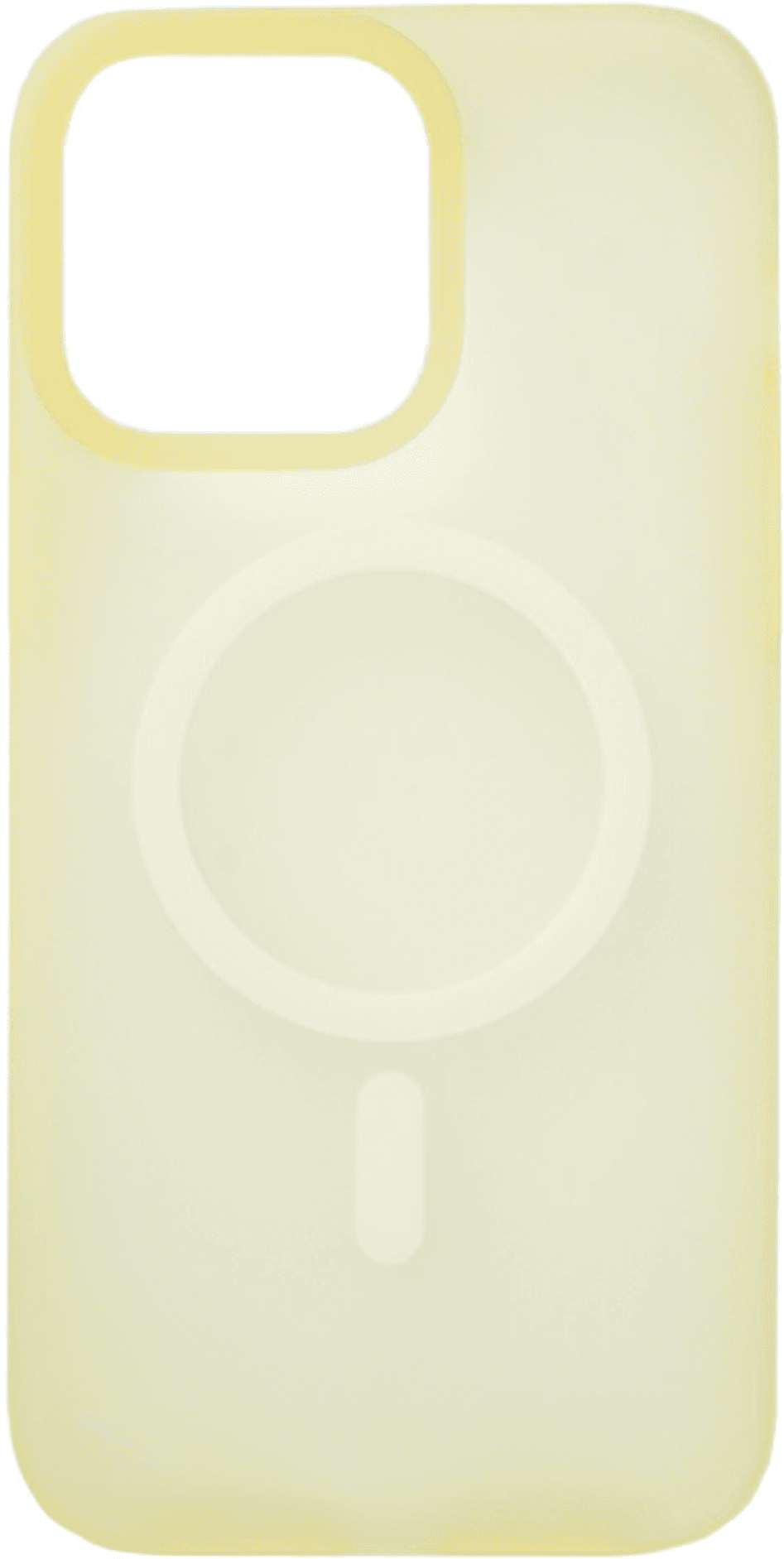 iS Capa Transparente MagSafe Colorida iPhone 15 Pro - Amarelo