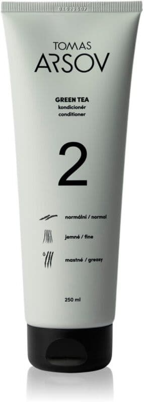 Tomas Arsov Green Tea Rinse Off Conditioner odżywka do codziennego stosowania na rozdwojone końcówki włosów 250 ml