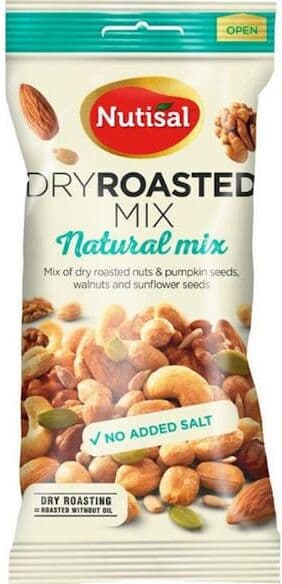 NÃ¶tter Natural Mix, osaltade, 60g
