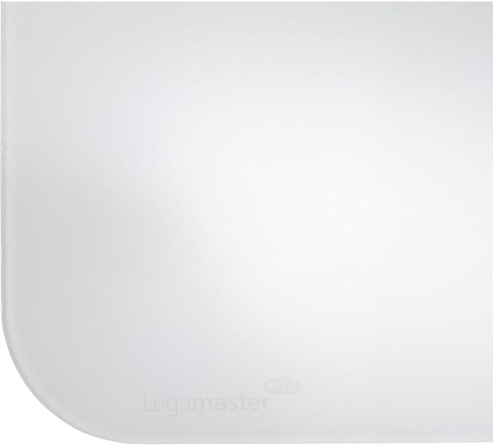 Mattes Glasboard, runde Ecken, Sicherheitsglas, BxH 1200 x 900 mm, warmgrau Legamaster