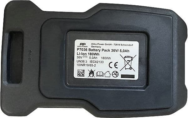 kaiserkraft Zusatz-Akku, für Umreifungsgerät GT-MAX, 5 Ah Li-Ion, 36 V