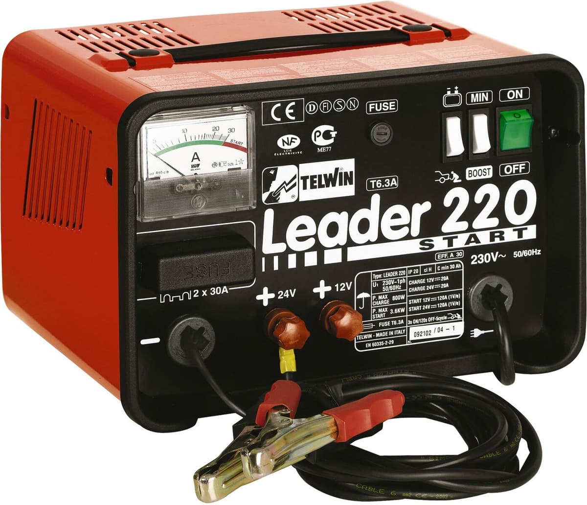 CTEK Batteriladdare Leader 220, 12/24 V