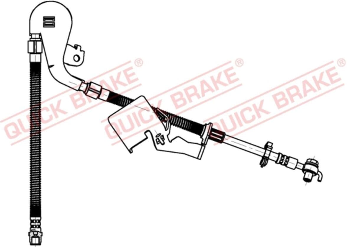 Latiguillo de freno QUICK BRAKE 58.804X