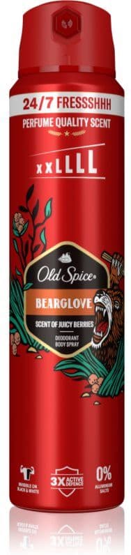Old Spice Bearglove δροσιστικό αποσμητικό σε σπρέι 250 ml