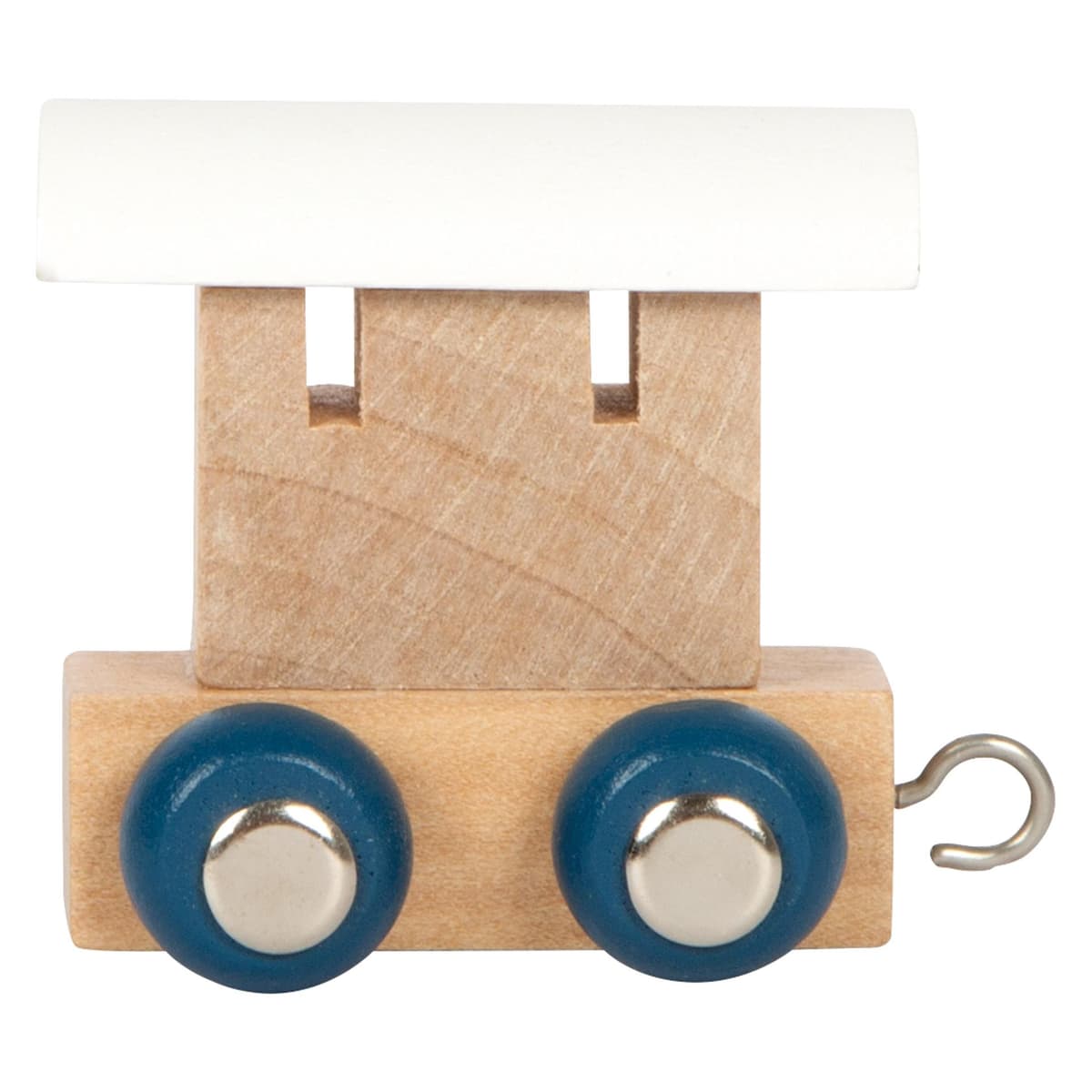 small foot Buchstabenzug Polar Waggon schneeweiss & natur (12569)