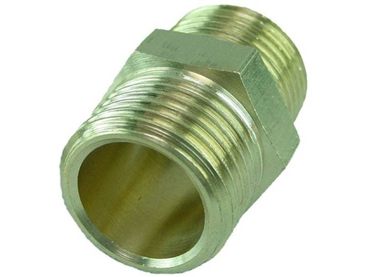 Riko Gasdraad Dubbele Nippel 1/8 Buitendraads
