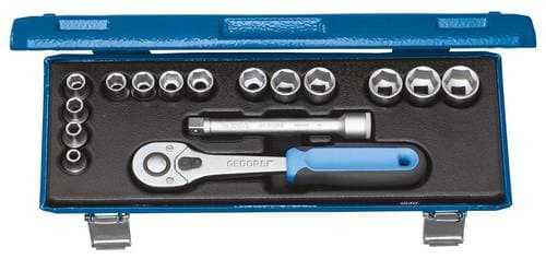 Gedore Steckschlüsselsatz metrisch 3/8 (10 mm) 16teilig 2682885