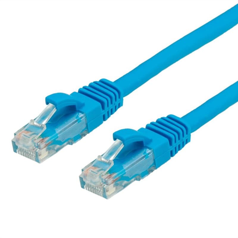 Value UTP Patch Cable Cat6 0.3m Blue 21.99.1454