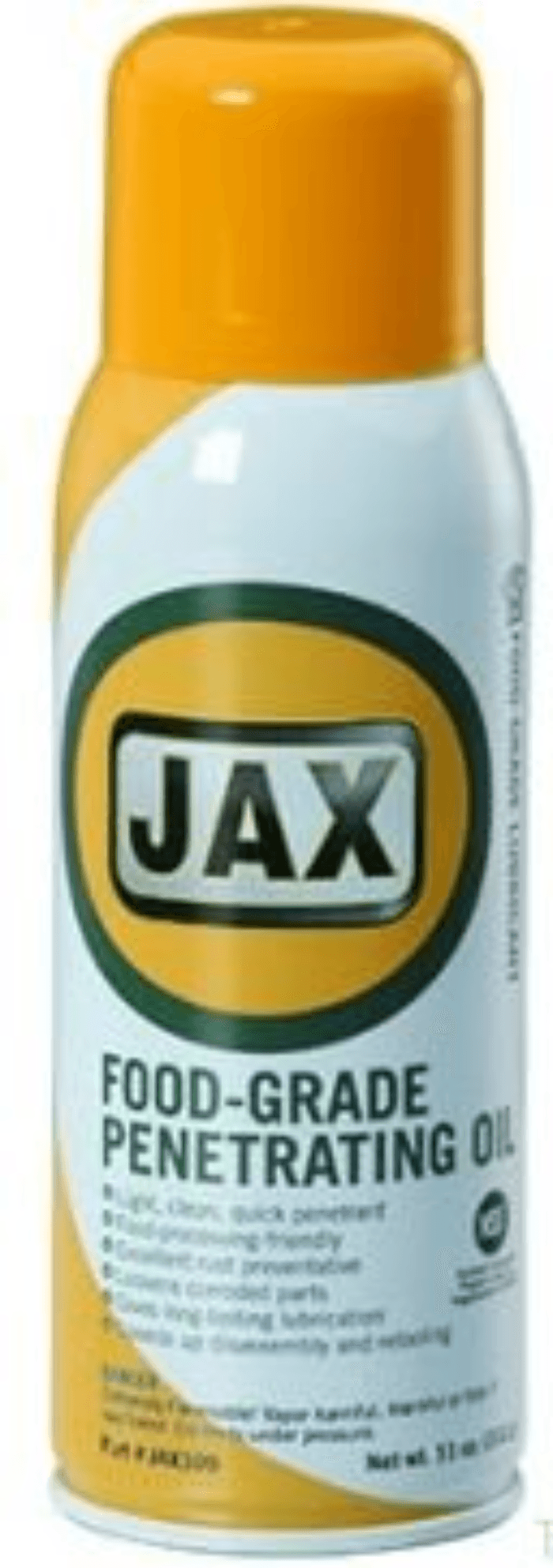 Jax Food-Grade Penetrating Oil Nsf H1 Smørespray, 12 X 400 Ml