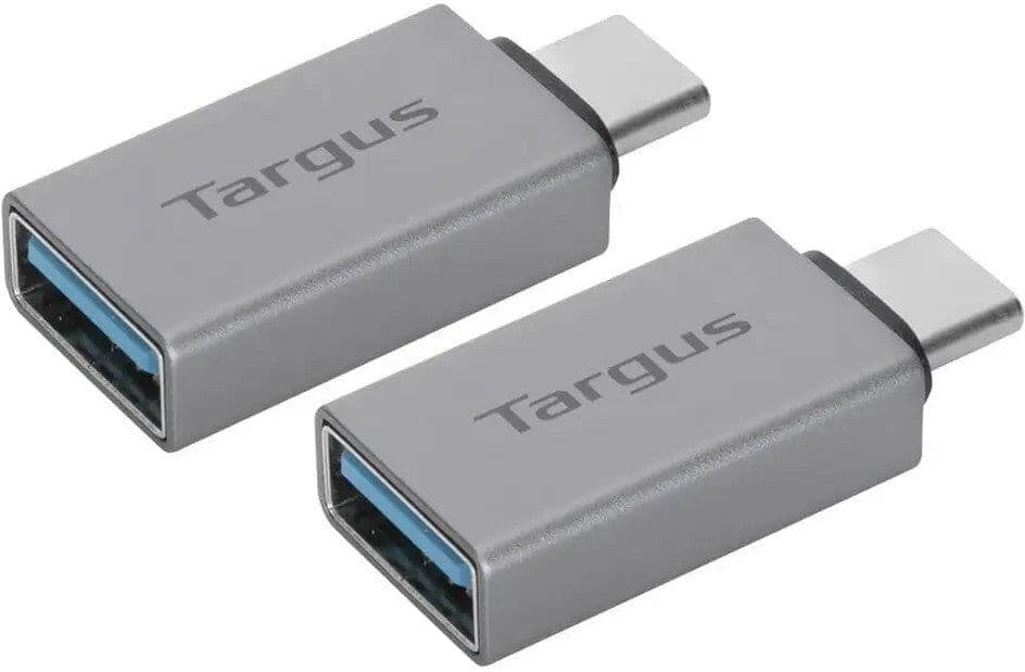 Targus USB-C til USB-A Adapter - 2 stk - Sølv