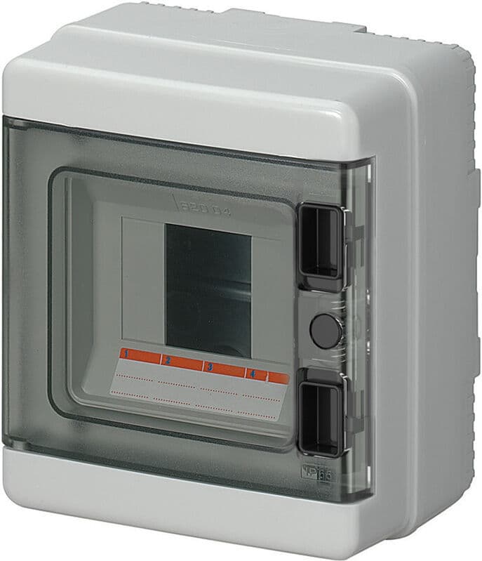 Elettrocanali Waterdicht uitbreidingskast Ip65 4 modules
