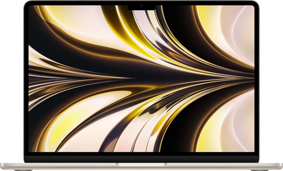 Apple MacBook Air 2022   13.6"   M2   8 GB   512 GB SSD   8-Core GPU   Polarstern   FR - Refurbished