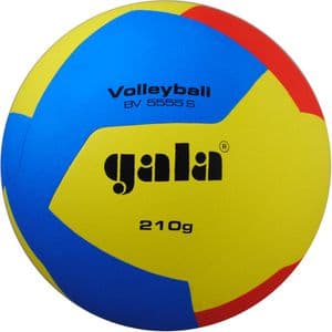 gala-sport Volleyball BV5555S, Trainingsball, gelb/blau/rot, 220 Gramm, Größe 5