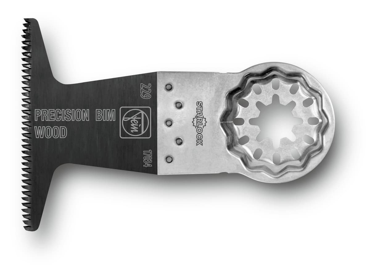 FEIN E-Cut Precision BIM-Sägeblatt, Länge 50 mm, Breite 65 mm, VE 50 St, Aufnahme SL 63502229250